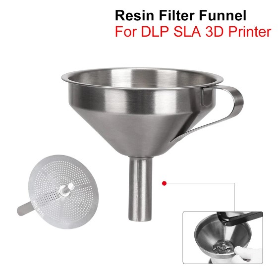 3D Printing Xyz - 3D Printer Resin Filter Funnel Stainless