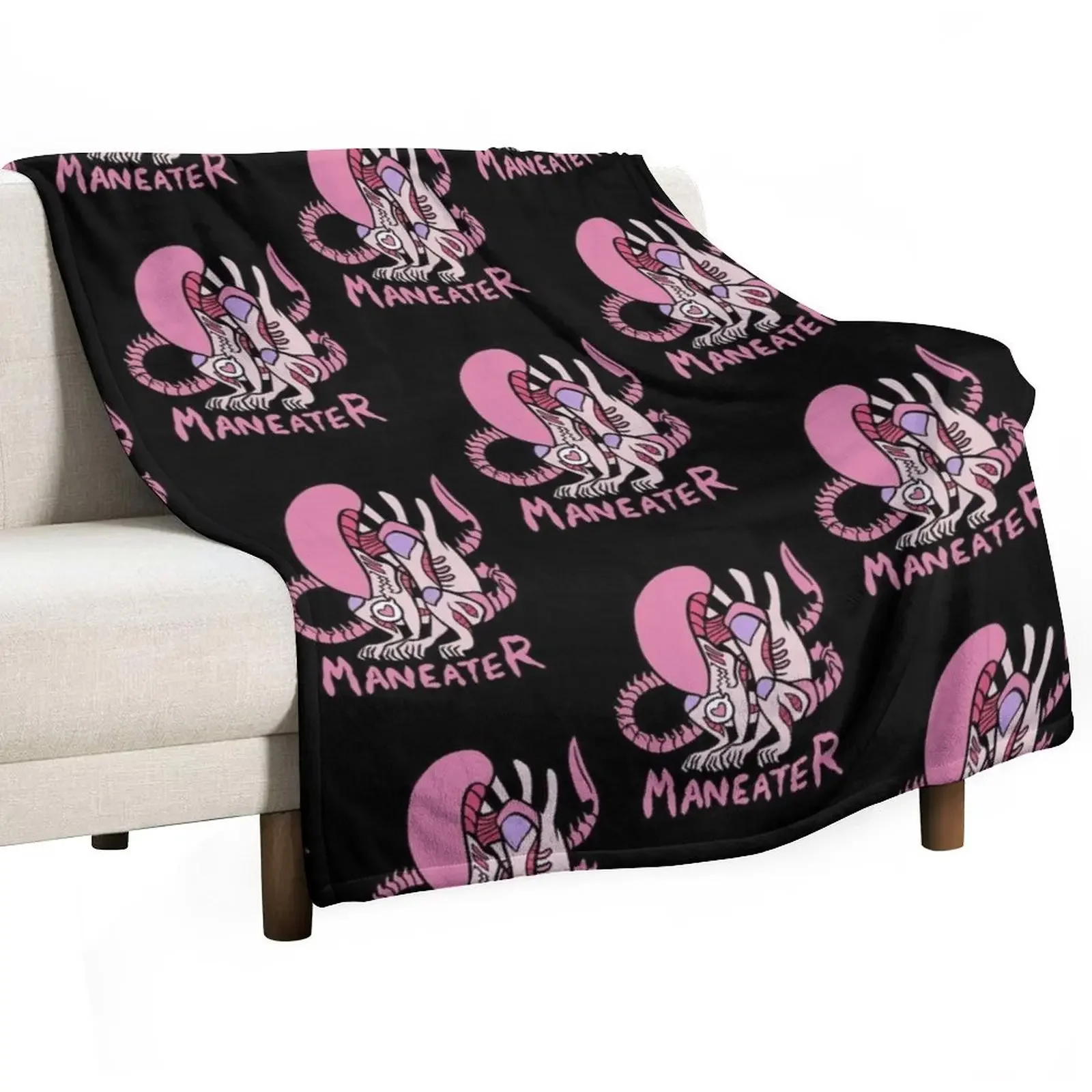 3D Printing Xenomorph - Xenomorph Alien, Xenomorph art Throw Blanket