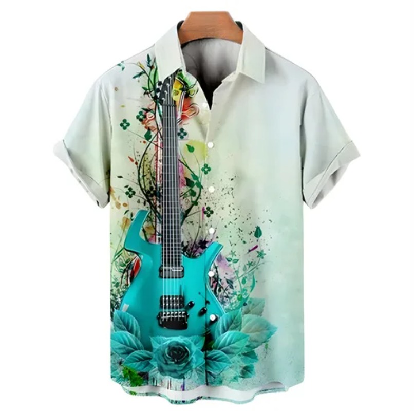 3D Printing Guitar - Hot Selling Art Graffiti Electric Guitar