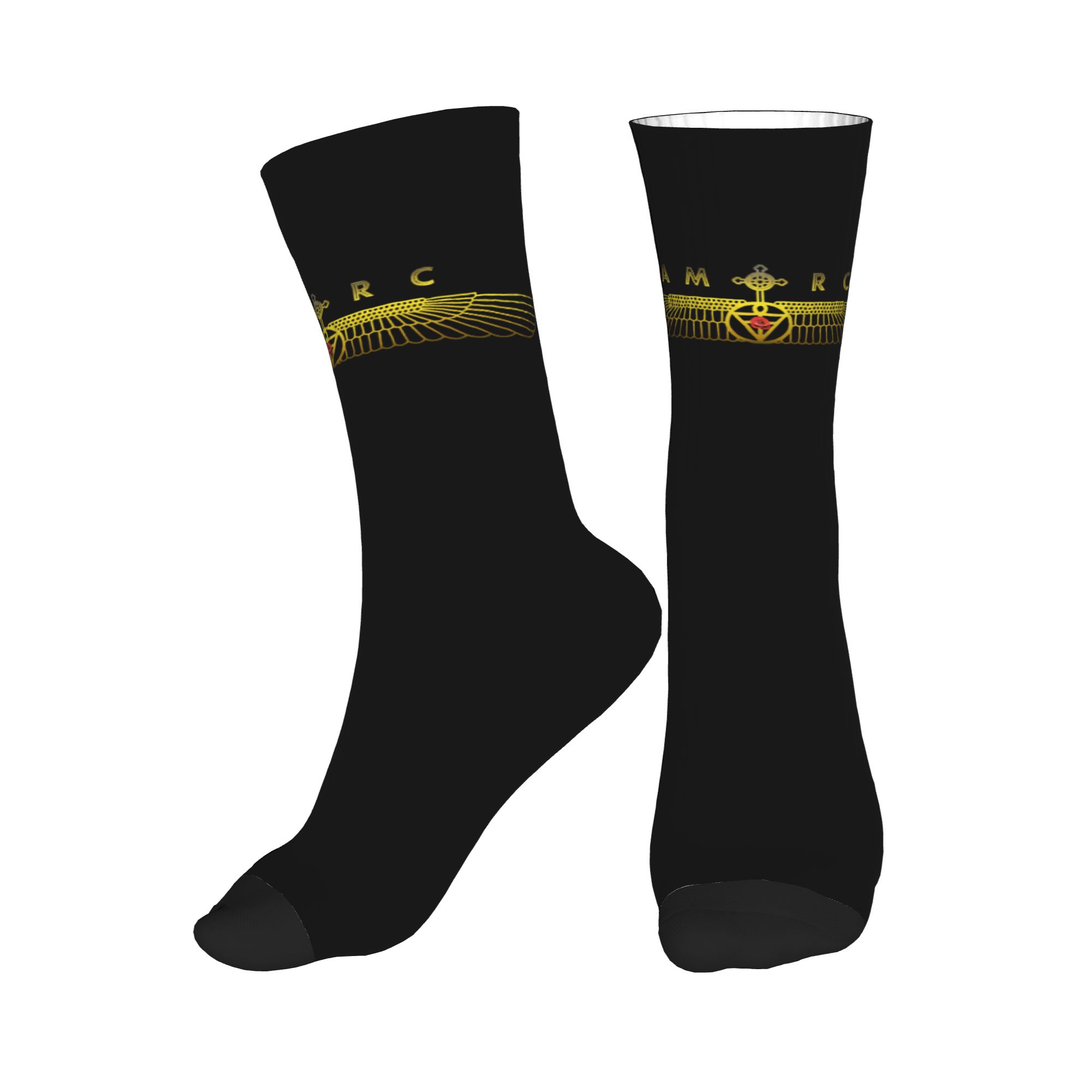 3D Printing Logo - Fun Mens AMORC Logo Dress Socks