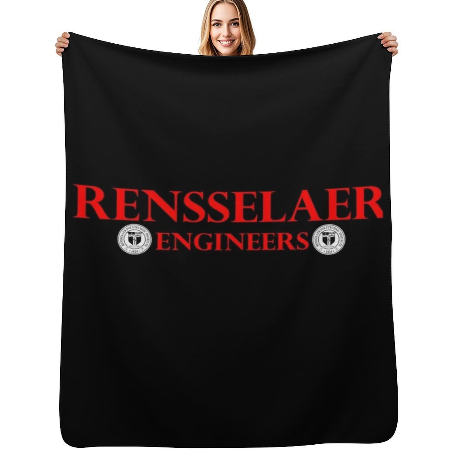 3D Printing Engineer - RPI Engineers Soccer Classic Throw Blanket
