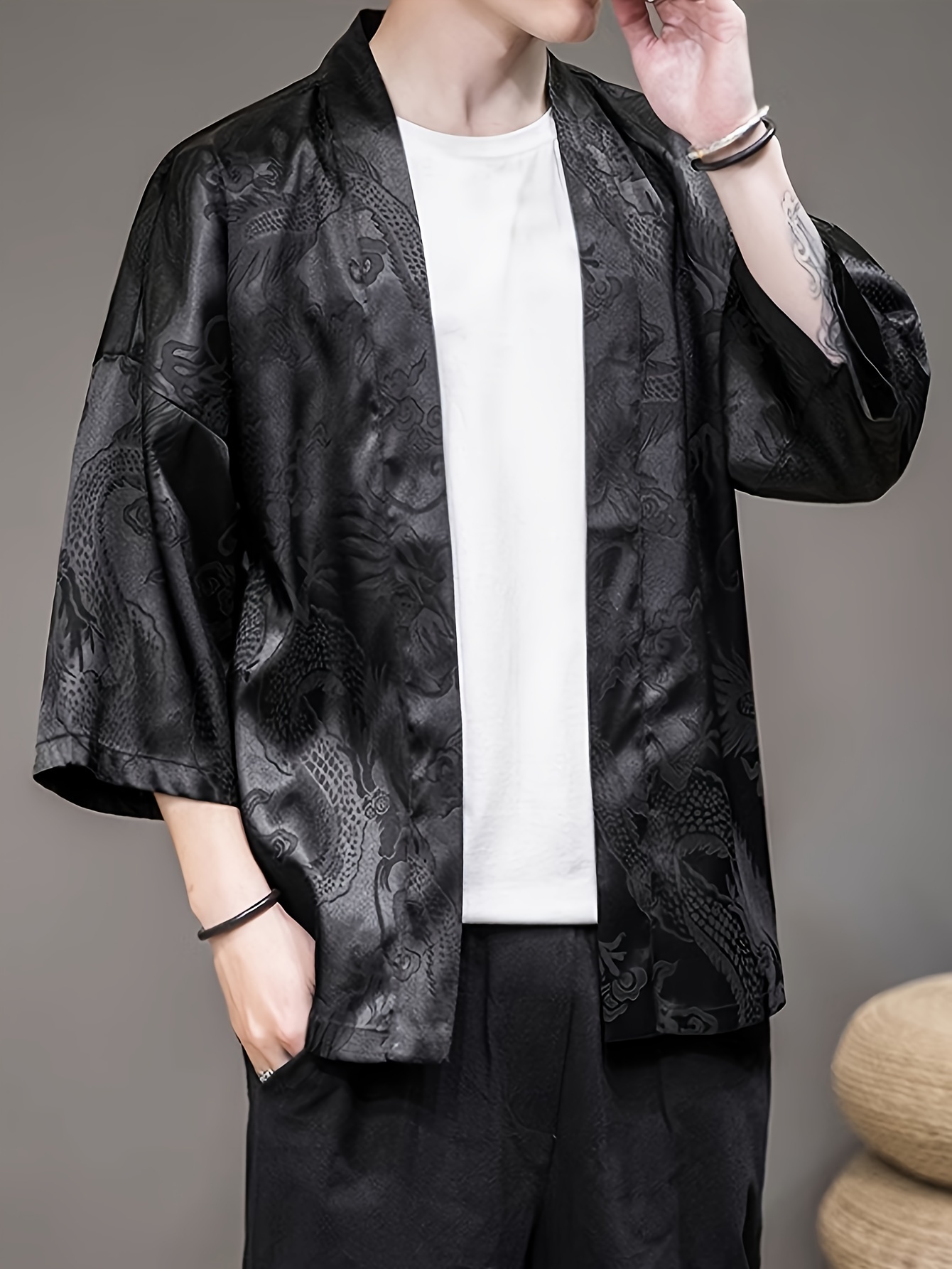 3D Printing Design Free - 2026 Summer Men's Kimono 3D Printed