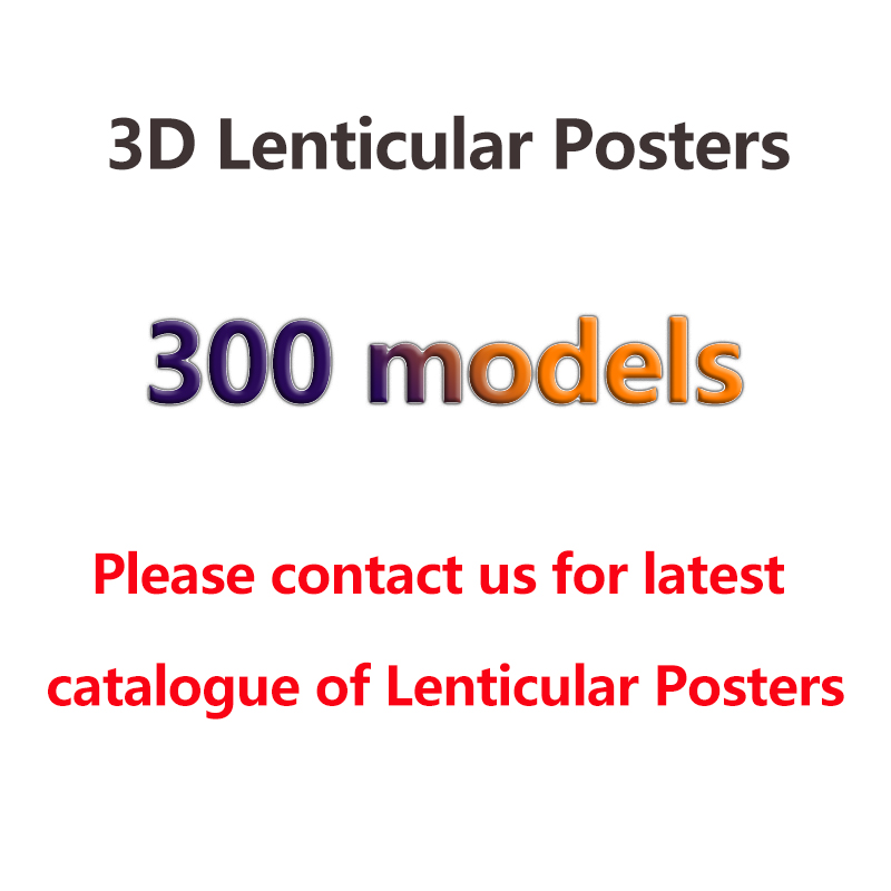 3D Printing Room - Dropshipping Anime 3D Lenticular Posters Print