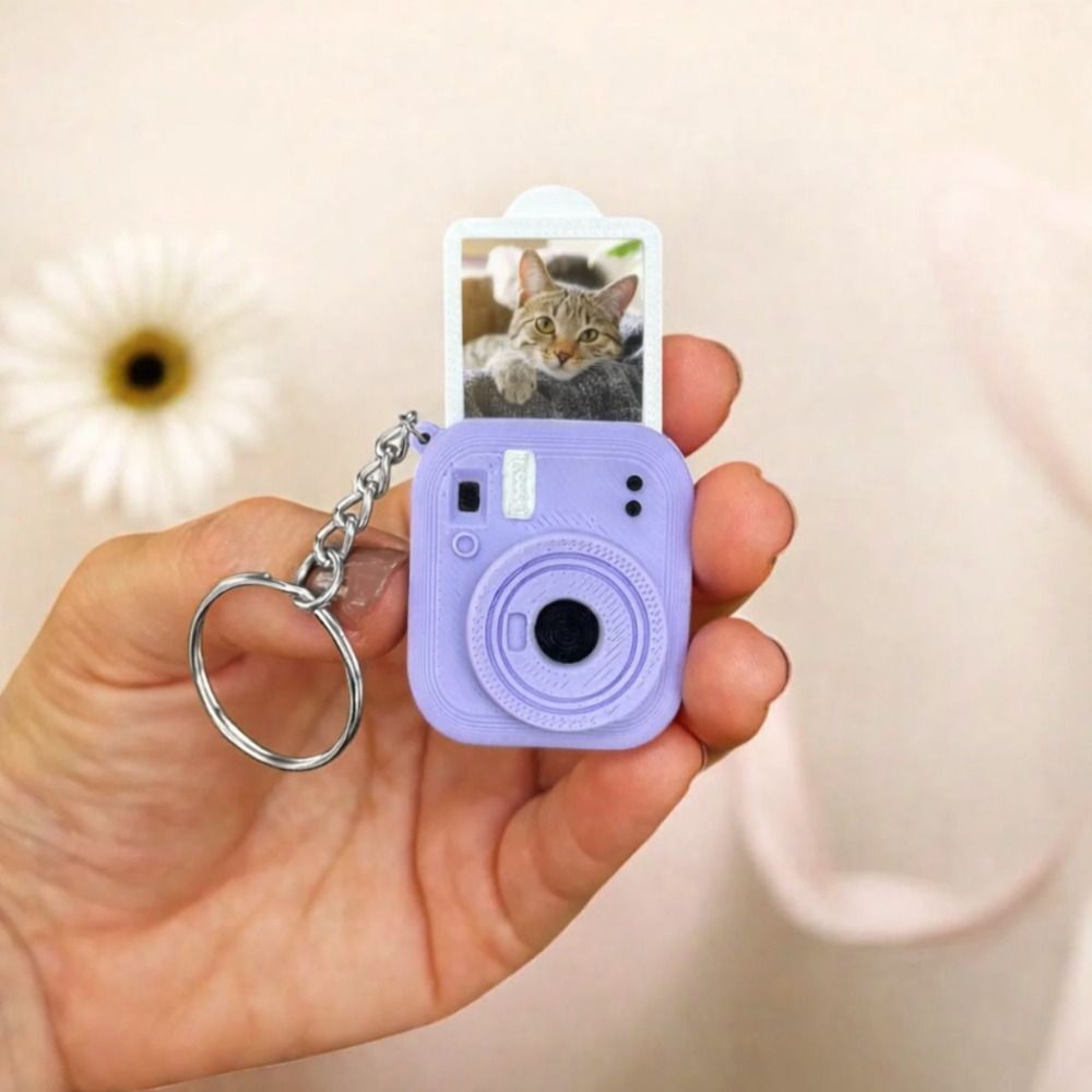 3D Printing Xenomorph - Portable Mini Camera Keychain Metal Key
