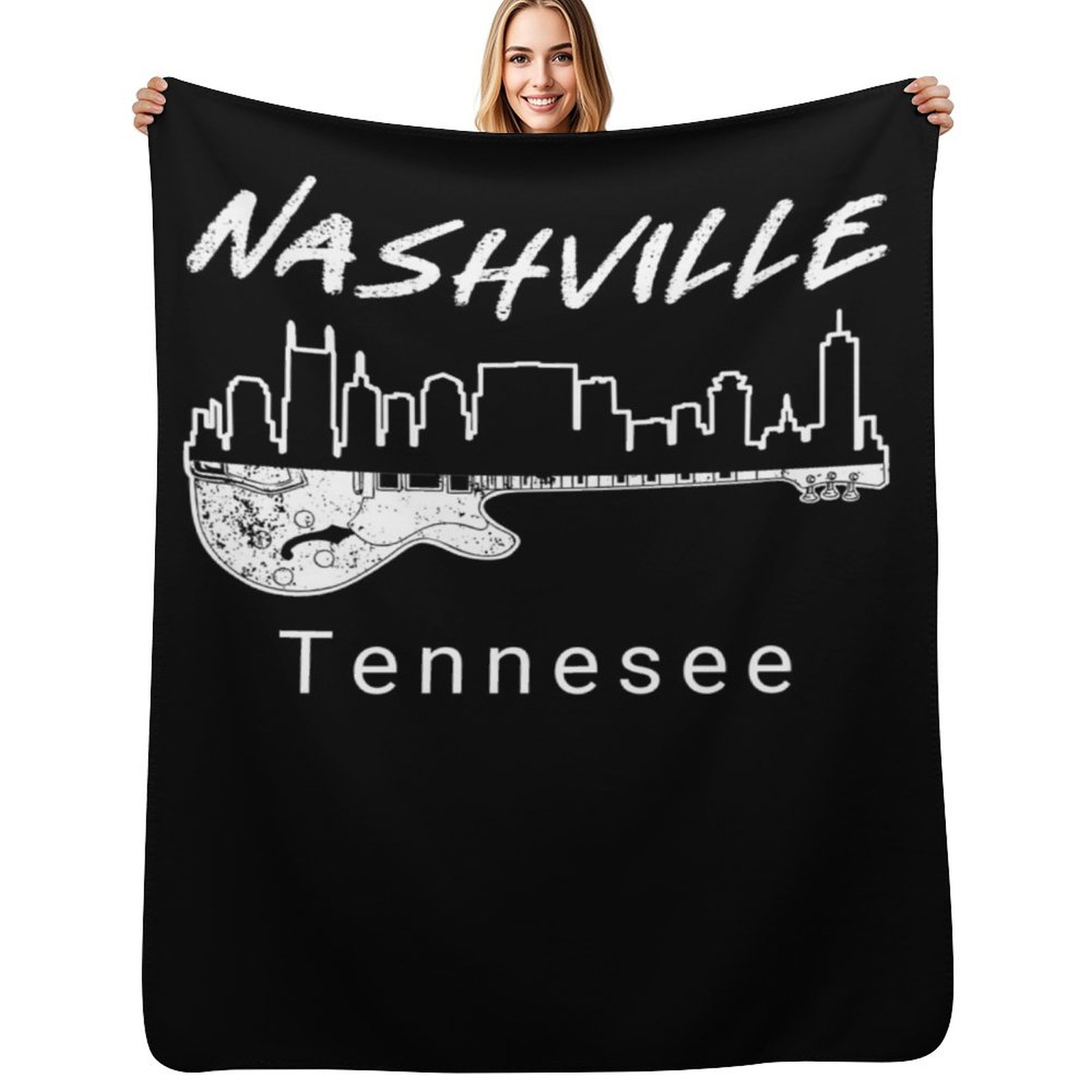 3D Printing Guitar - Souvenir Nashville Tn Guitar Country Music