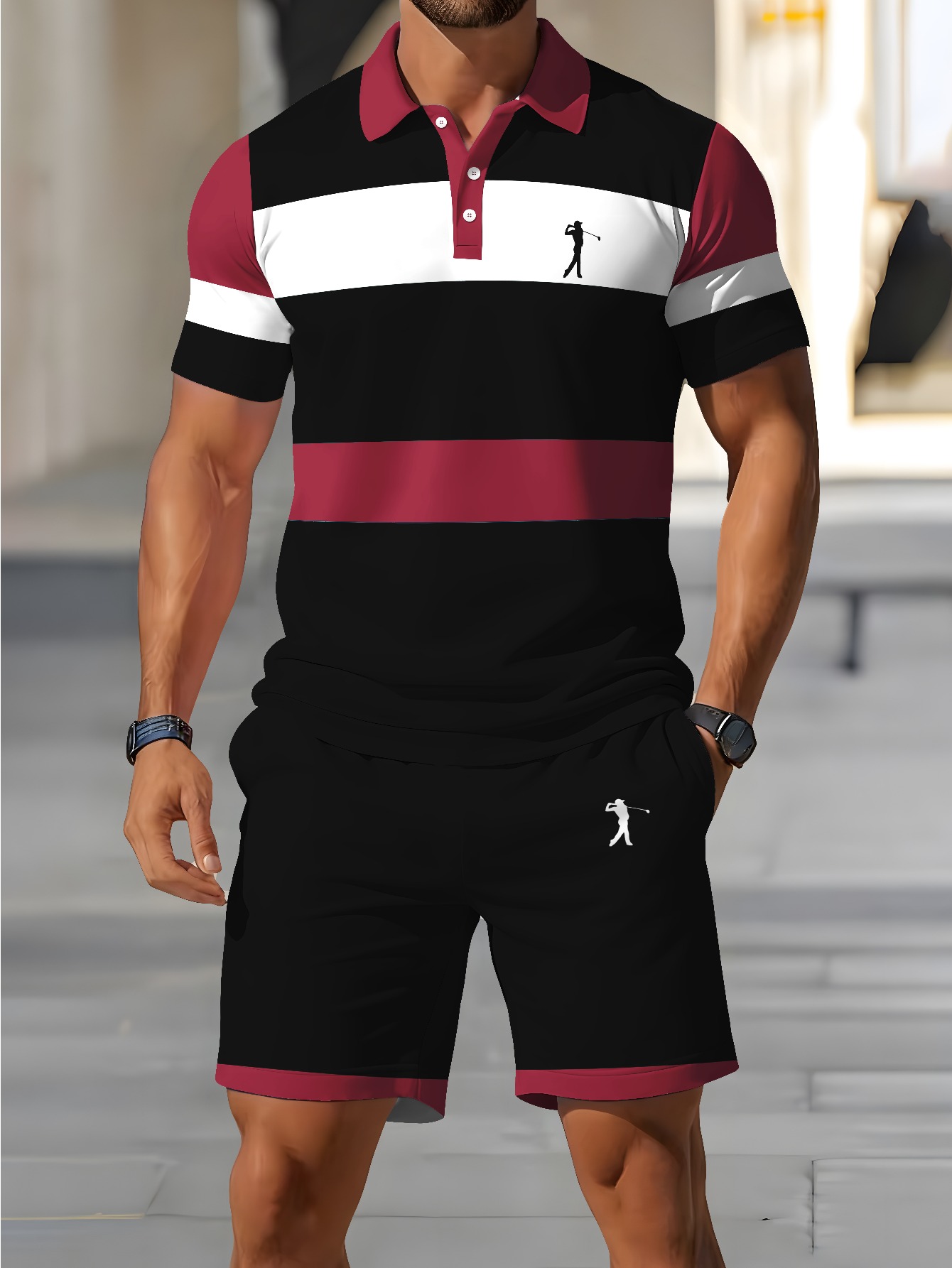 3D Printing Design Free - 2026 Summer Men's Polo Shirt Set
