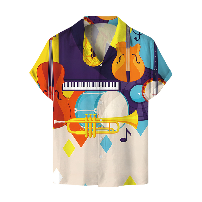 Shirts For Men Music Guitar Pr - 3D Printing Guitar recension och pris
