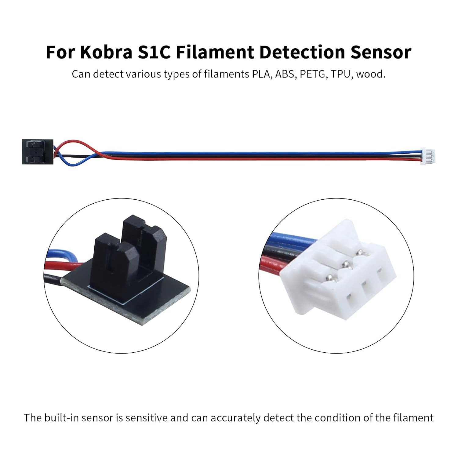 for Kobra S1/ S1C Filament Det - 3D Printing Xyz recension och pris