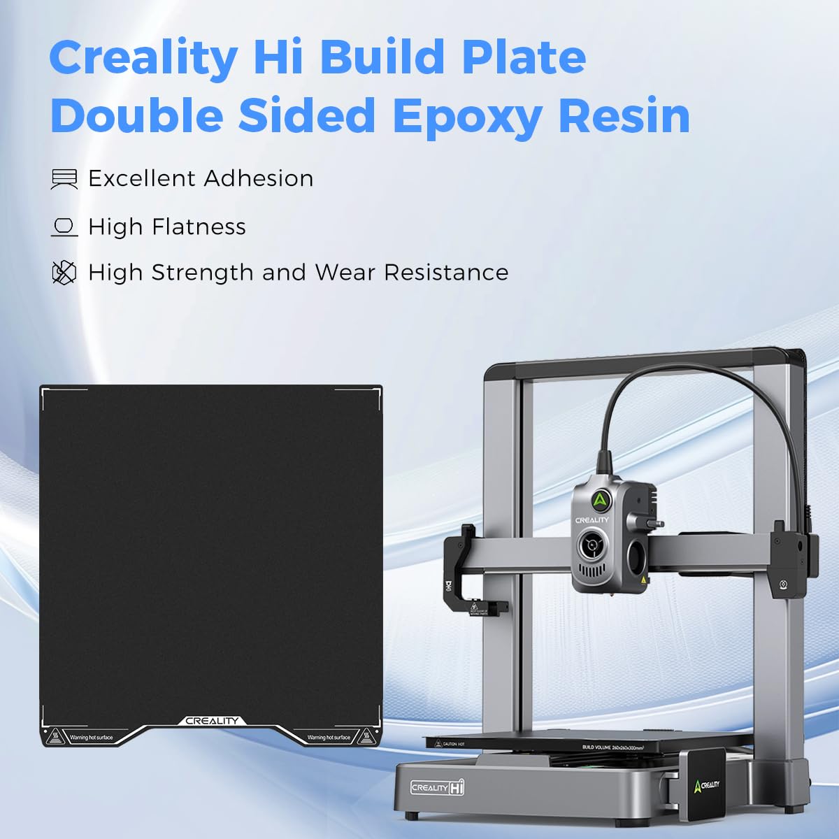 Creality Hi Epoxy Resin Build  - 3D Printing Xyz recension och pris