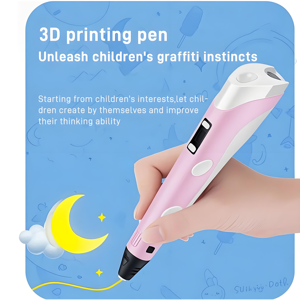 3D Pen With LCD Screen Compati - 3D Printing Xenomorph recension och pris