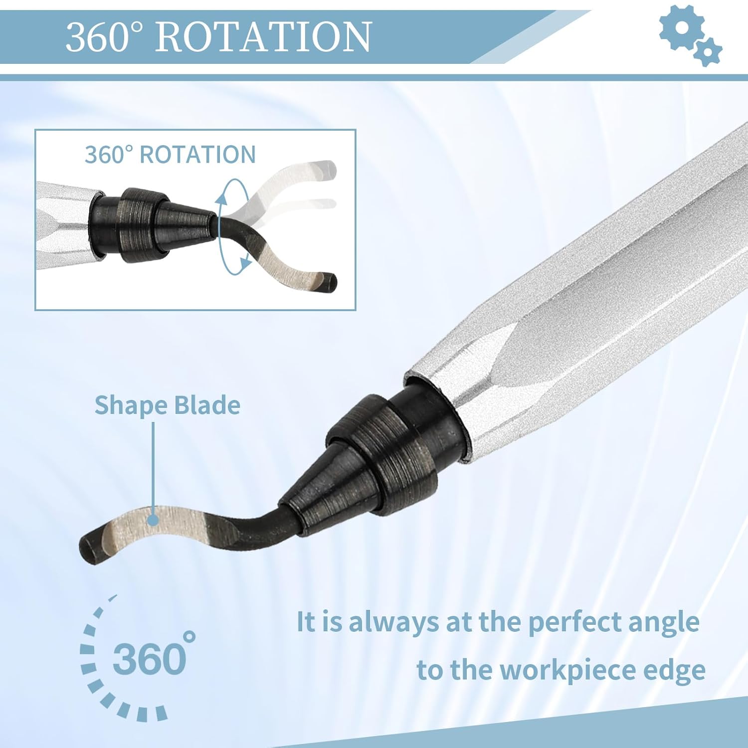 Deburring Tool with 11 High Sp - 3D Print Removal Tool recension och pris