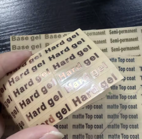Customized brand logo stickers - 3D Printing Logo recension och pris
