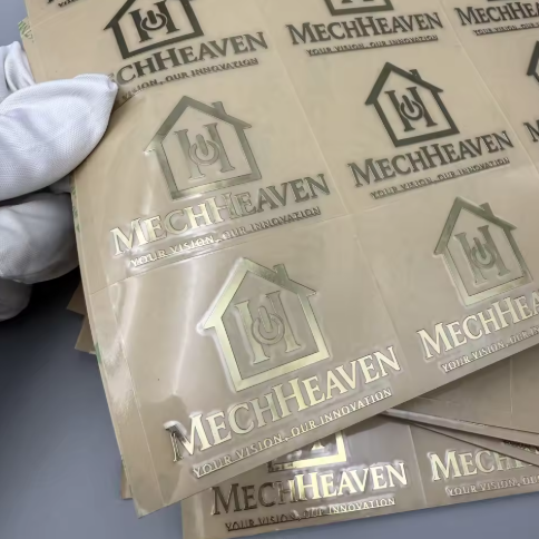 Customized brand logo stickers - 3D Printing Logo recension och pris
