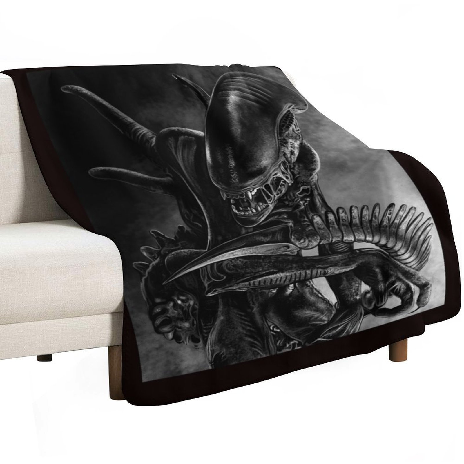 Xenomorph Throw Blanket Blanke - 3D Printing Xenomorph recension och pris