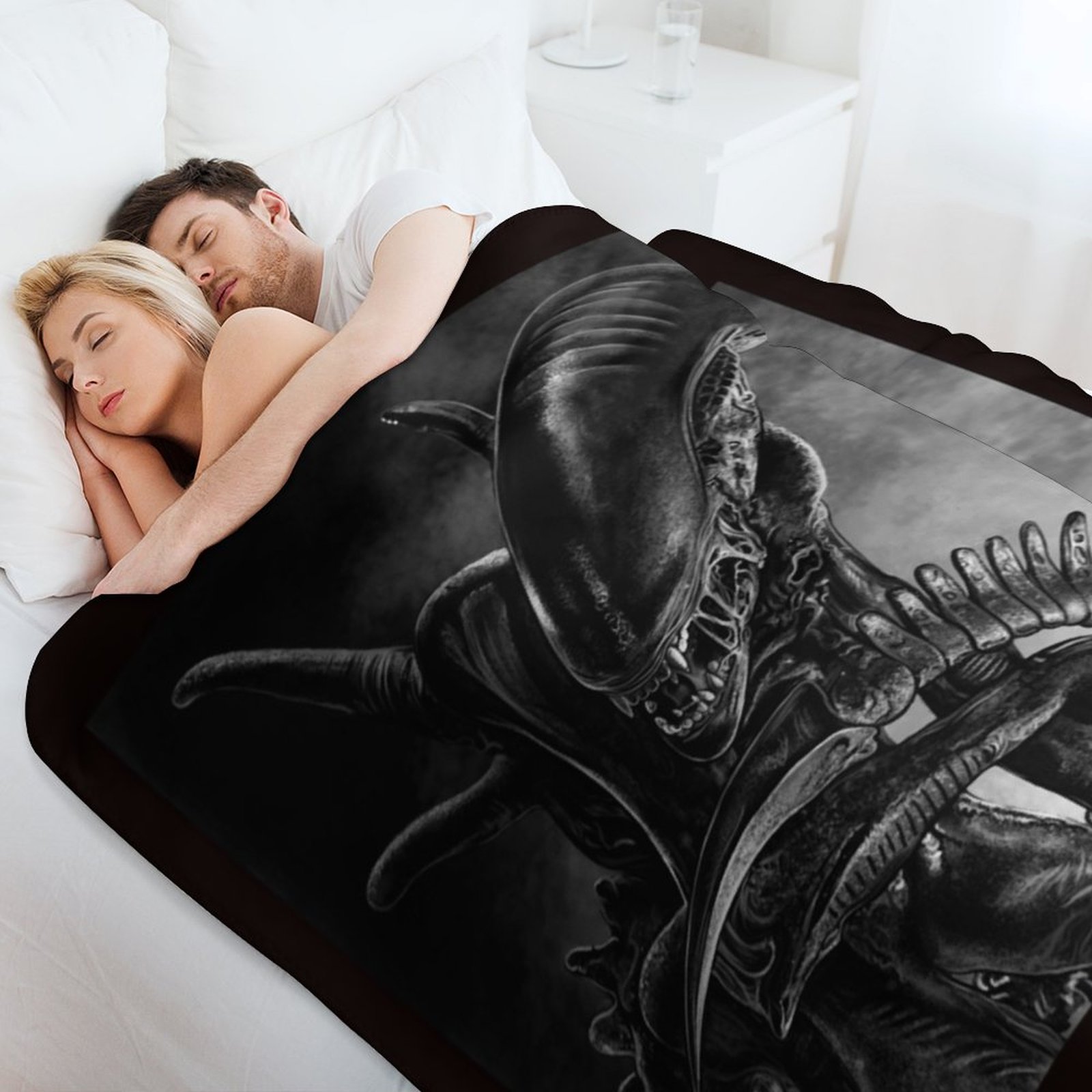 Xenomorph Throw Blanket Blanke - 3D Printing Xenomorph recension och pris