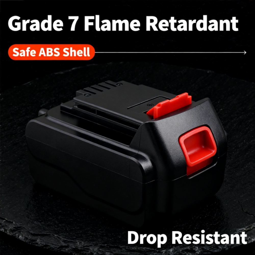 Replacement 20V 8000mAh Batter - Black+Decker Tool 20V Max recension och pris