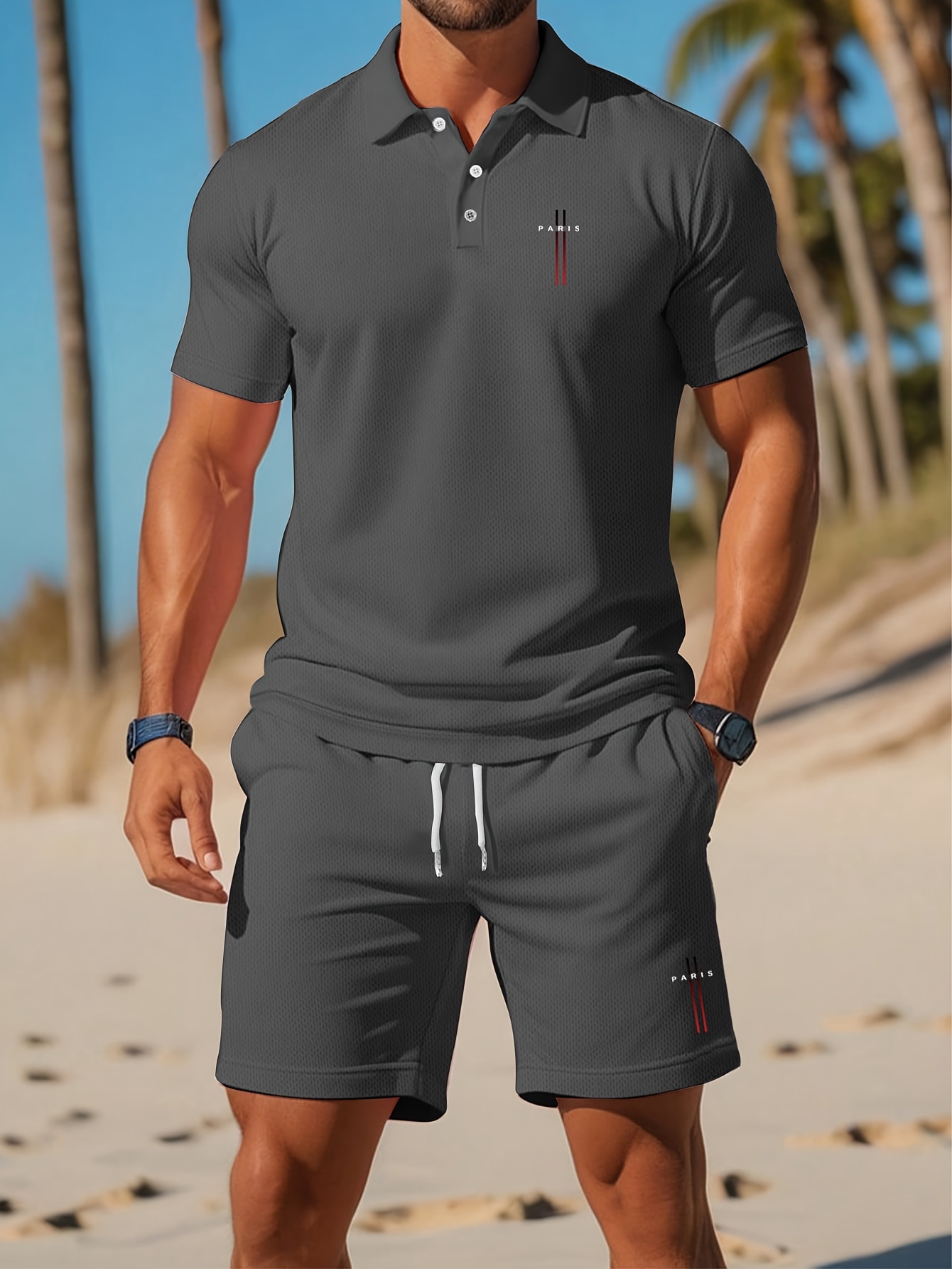 2026 Summer Men's Polo Shirt S - 3D Printing Design Free recension och pris