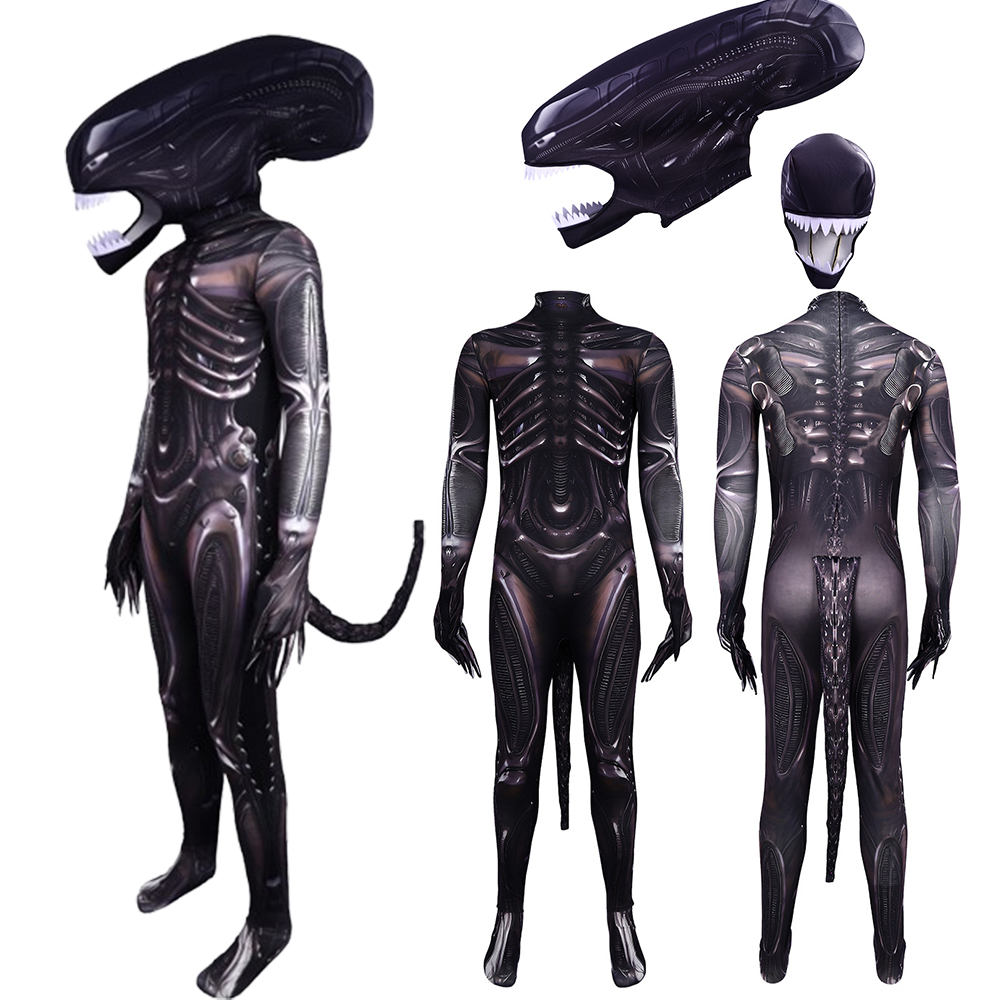 Alien Xenomorph Cosplay Costum - 3D Printing Xenomorph recension och pris
