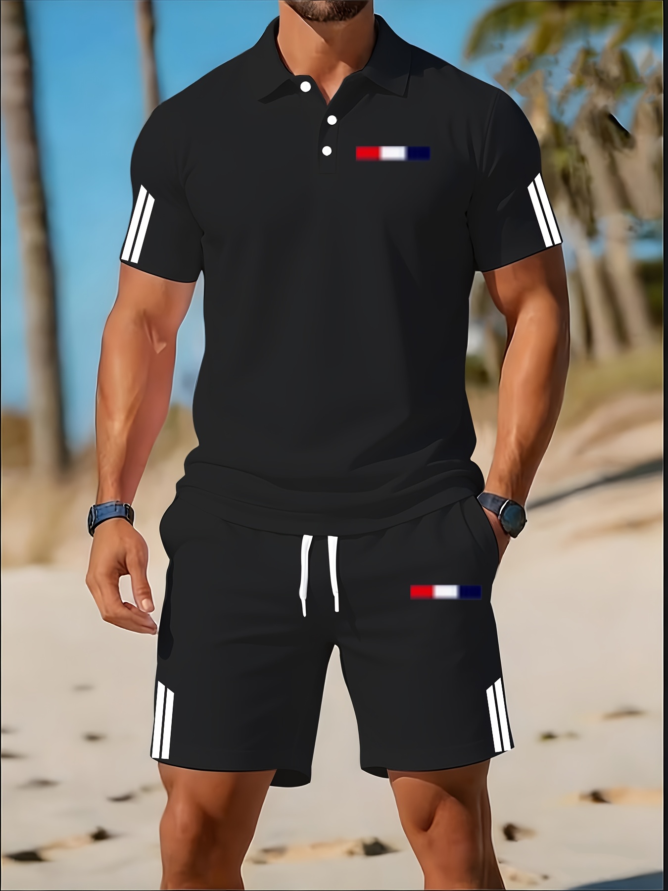2026 Summer Men's Polo Shirt S - 3D Printing Design Free recension och pris