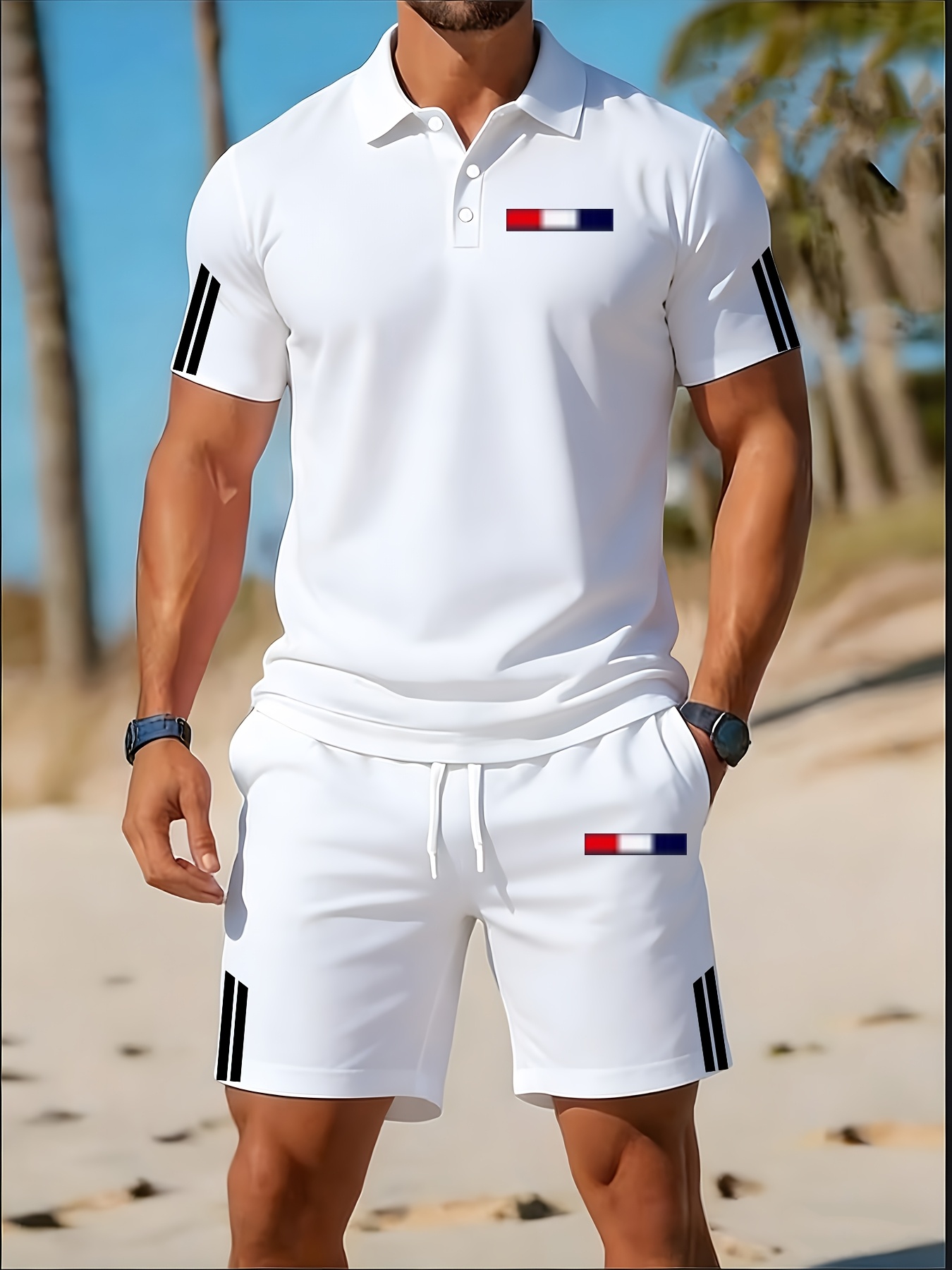 2026 Summer Men's Polo Shirt S - 3D Printing Design Free recension och pris