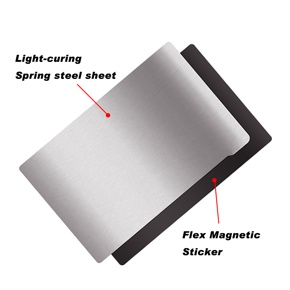 SLA /DLP  Flexible Build Plate - 3D Printer Bed Spring recension och pris
