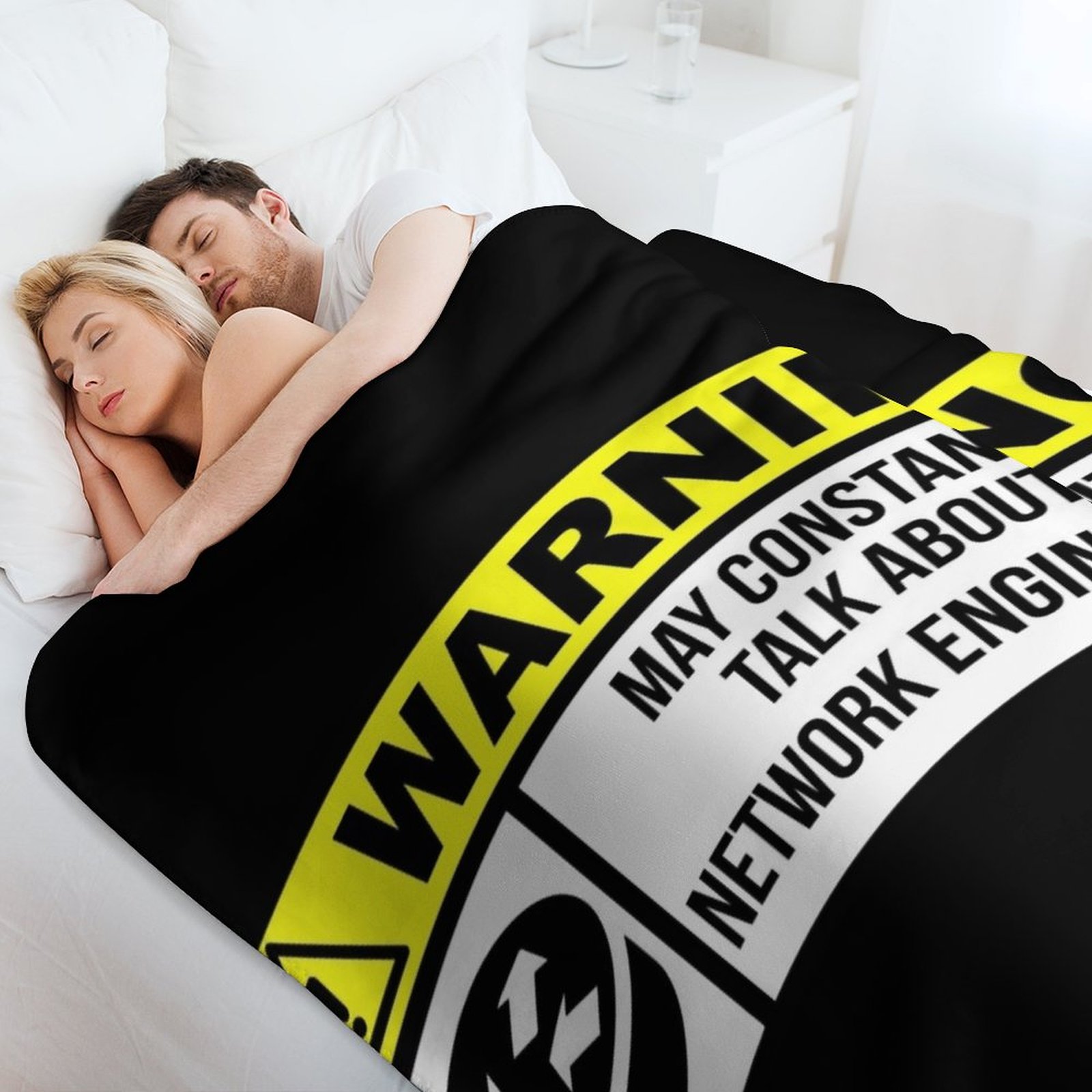 Network engineer Throw Blanket - 3D Printing Engineer recension och pris