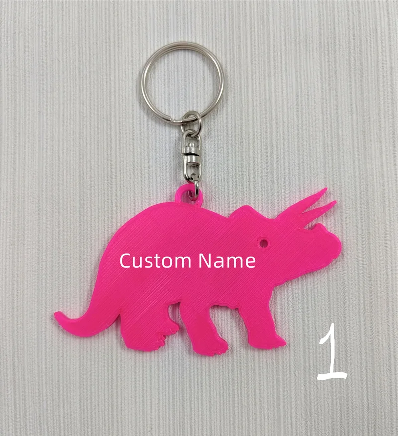 Custom Name Keychains 3D Print - 3D Printing Steel recension och pris