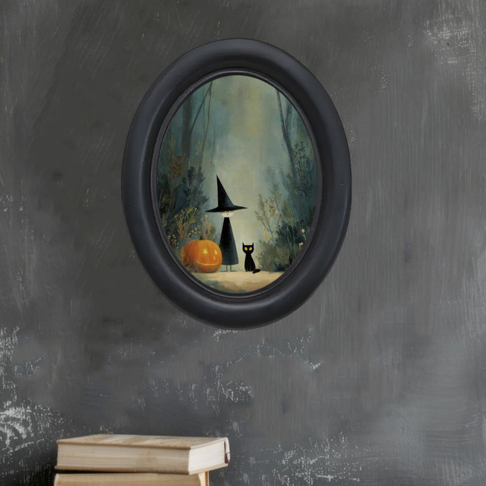 A 3D Vintage Halloween Witch a - 3D Printing Room recension och pris