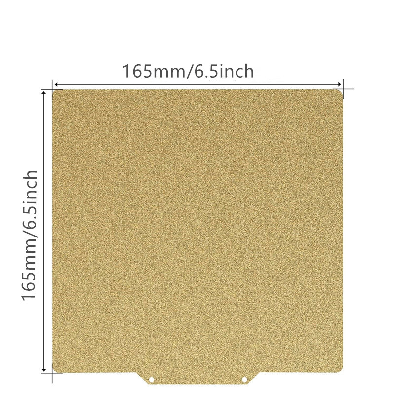 Ender-2 Pro 165x165mm PEI Shee - 3D Printing Steel recension och pris