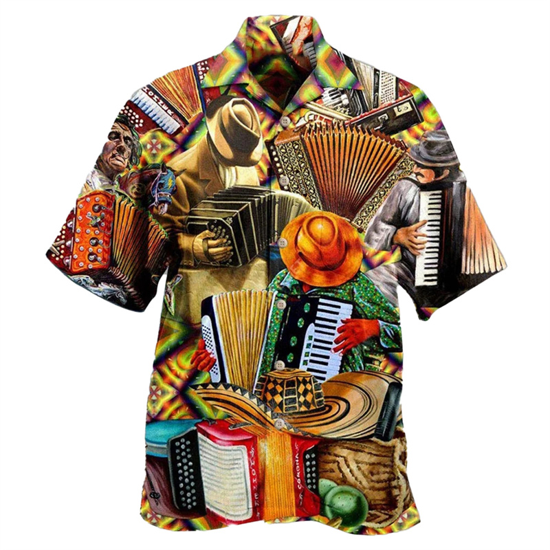 Guitar Music Graphic Hawaiian  - 3D Printing Guitar recension och pris