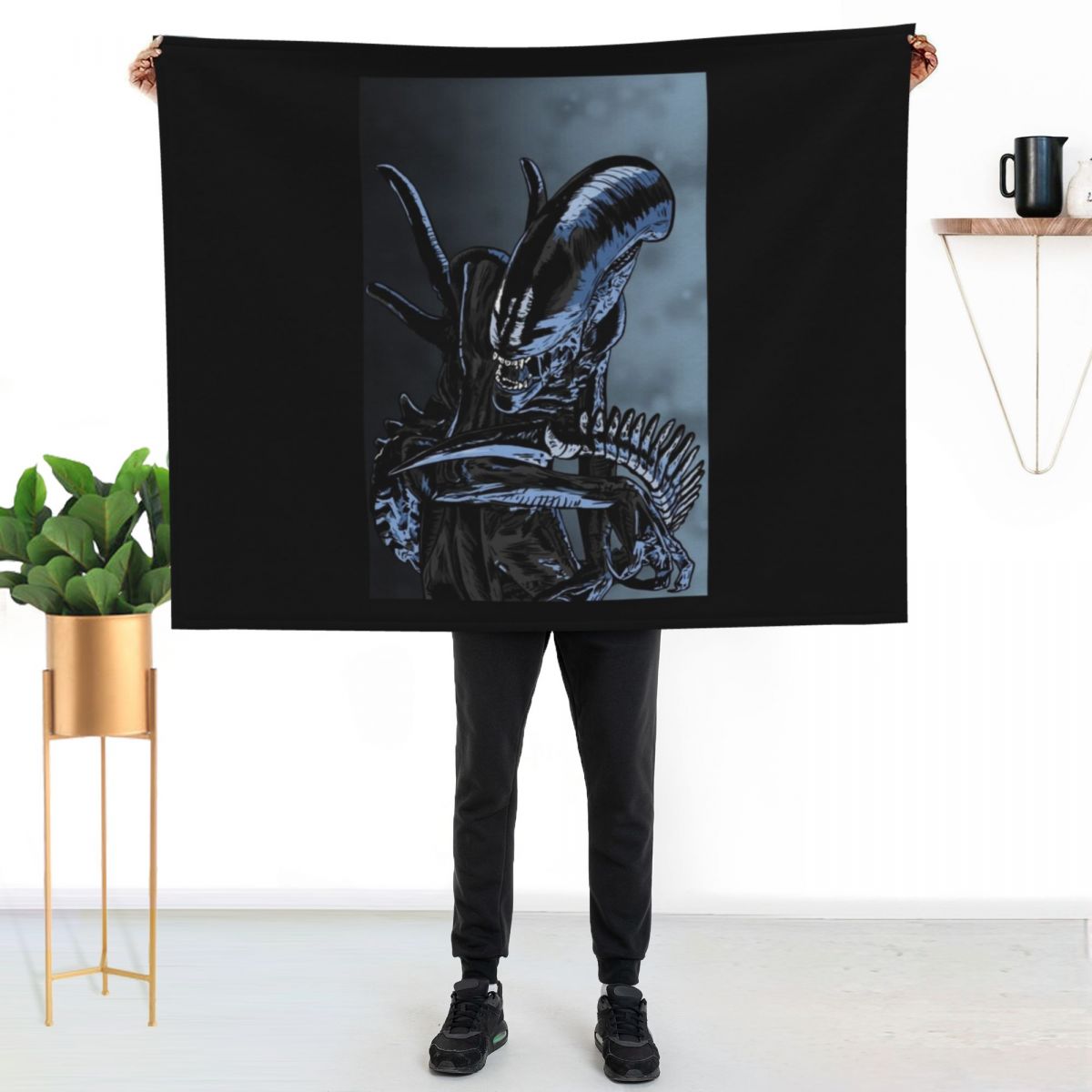 Xenomorph Throw Blanket Cozy N - 3D Printing Xenomorph recension och pris
