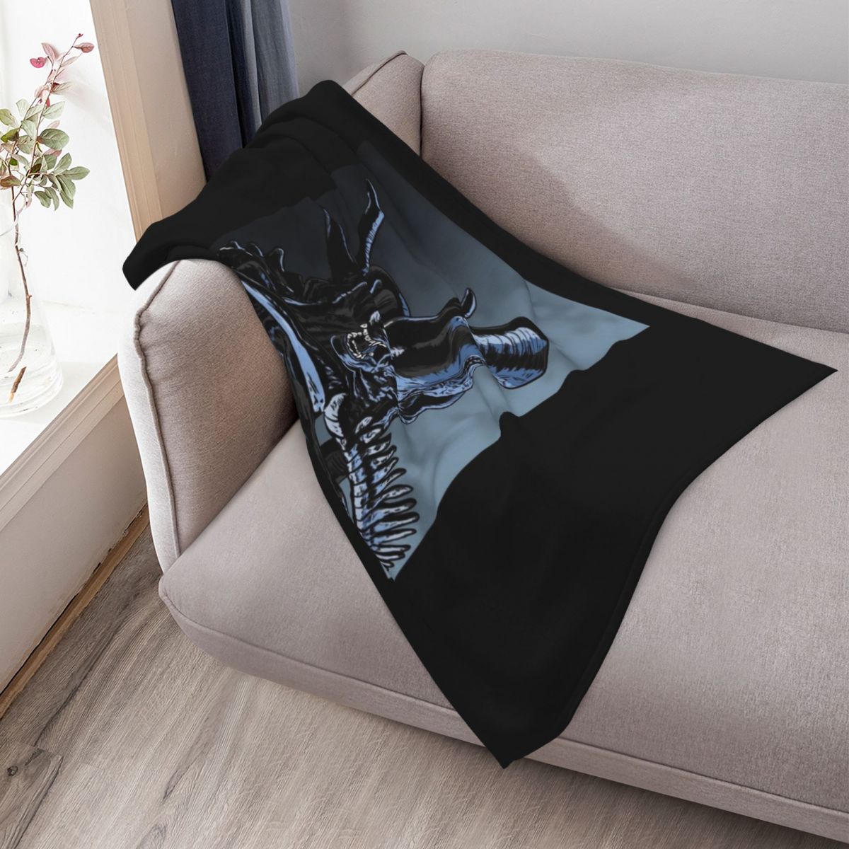 Xenomorph Throw Blanket Cozy N - 3D Printing Xenomorph recension och pris