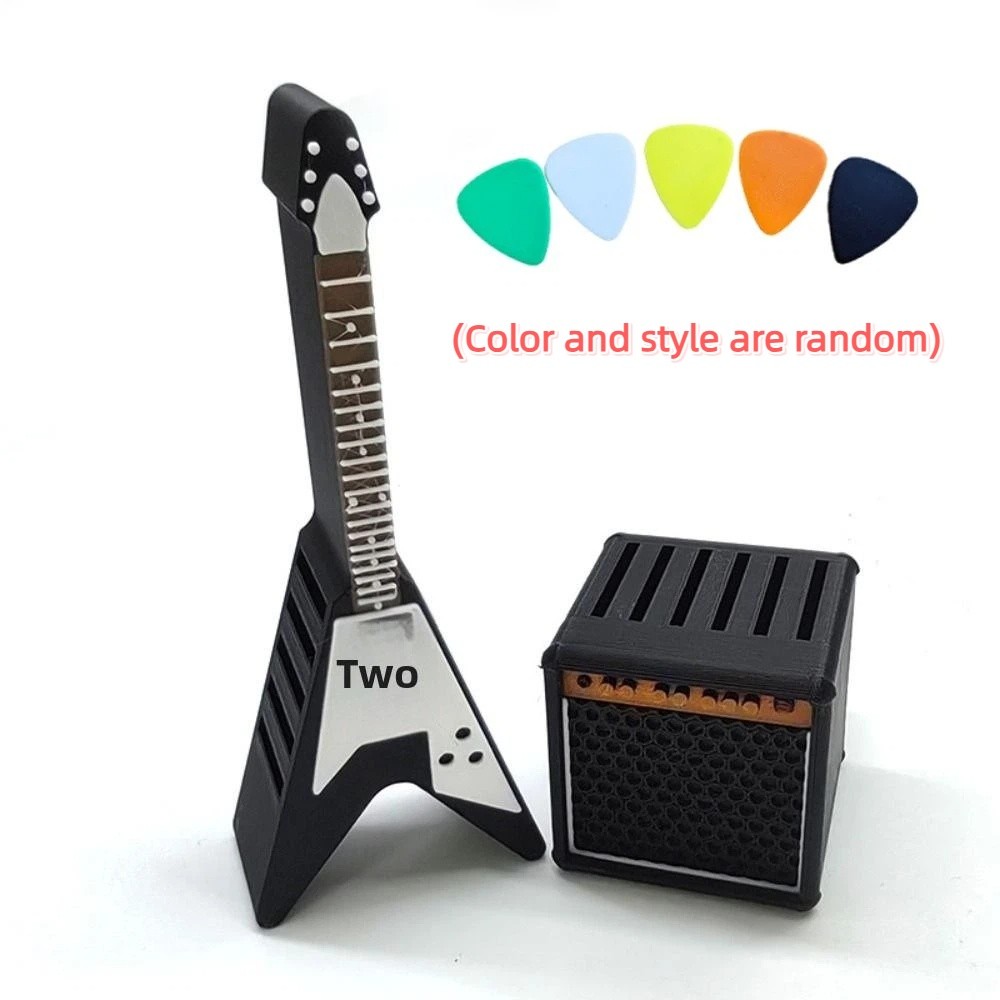 Retro Guitar Pick Holder 3D Pr - 3D Printing Guitar recension och pris