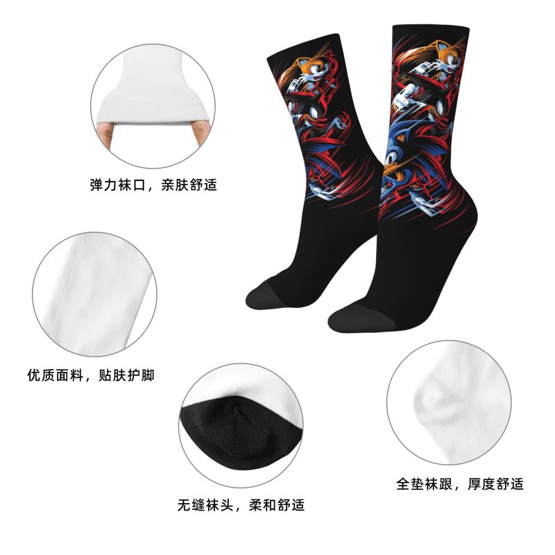 Custom Fashion Soniced Socks W - 3D Printing Game recension och pris