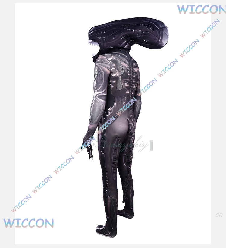 Uniform/Hallowen Adult Alien X - 3D Printing Xenomorph recension och pris