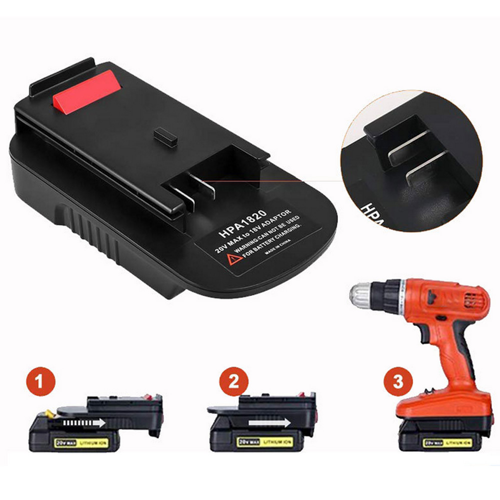HPA1820 Replacement Adapter Fo - Black+Decker Tool 20V Max recension och pris