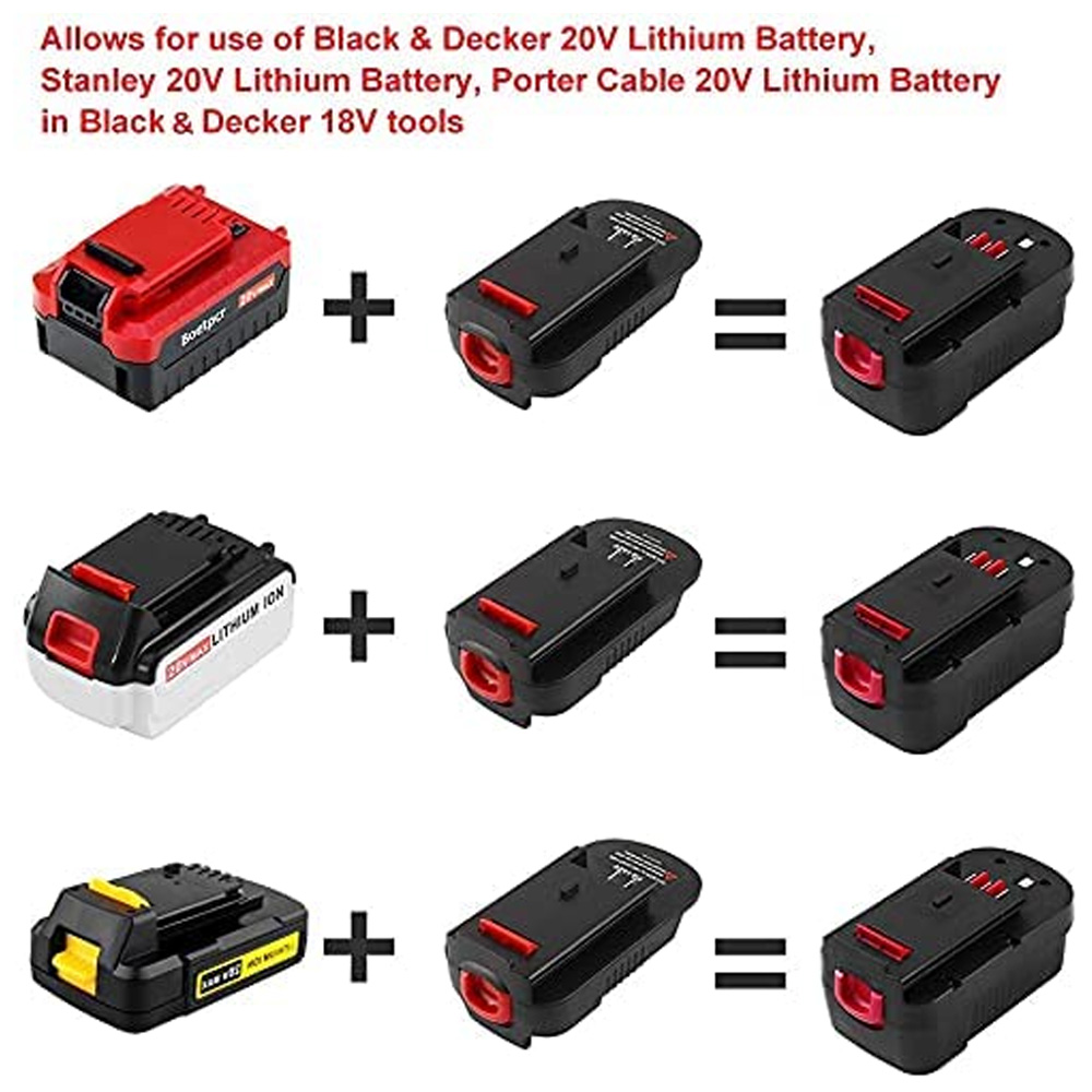 HPA1820 Replacement Adapter Fo - Black+Decker Tool 20V Max recension och pris