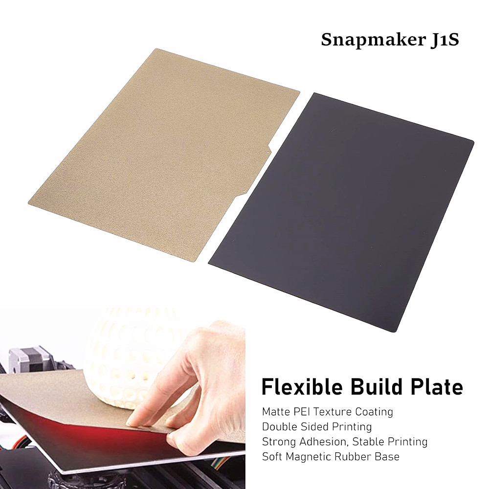 PEI Sheet 330x225mm for Snapma - 3D Printer Bed Spring recension och pris