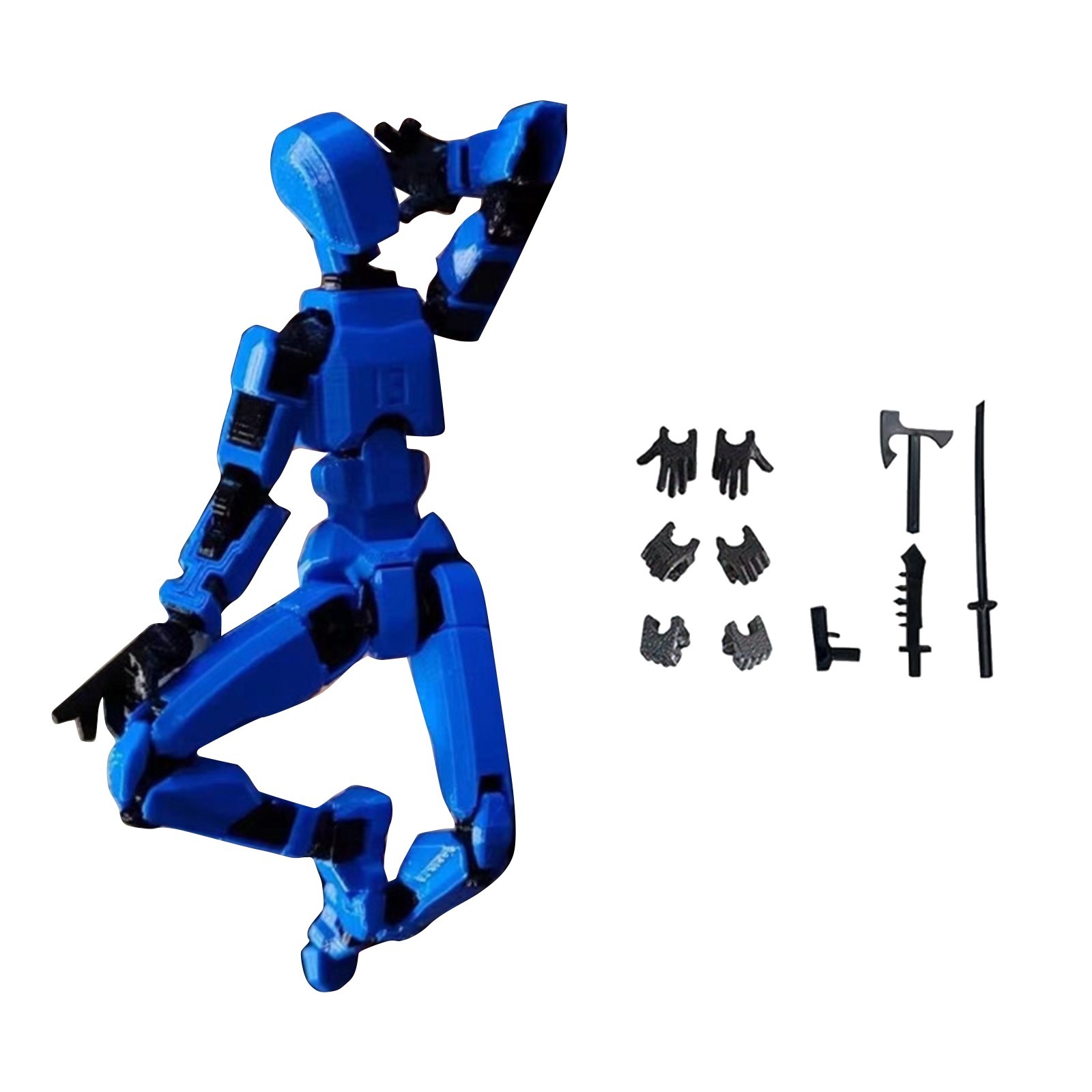 Titan 13 With Wings Figure Toy - 3D Printing Aluminium recension och pris