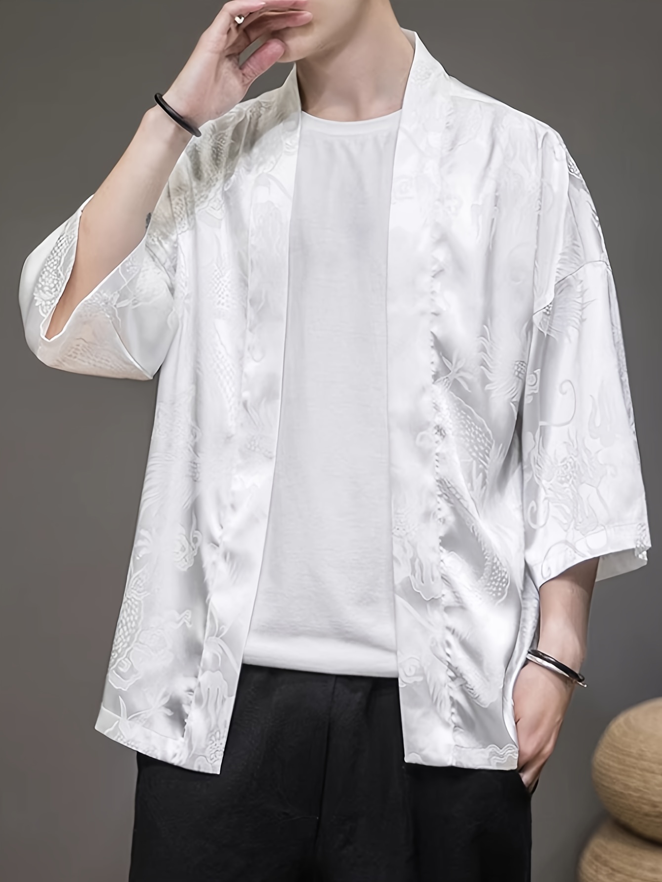 2026 Summer Men's Kimono 3D Pr - 3D Printing Design Free recension och pris