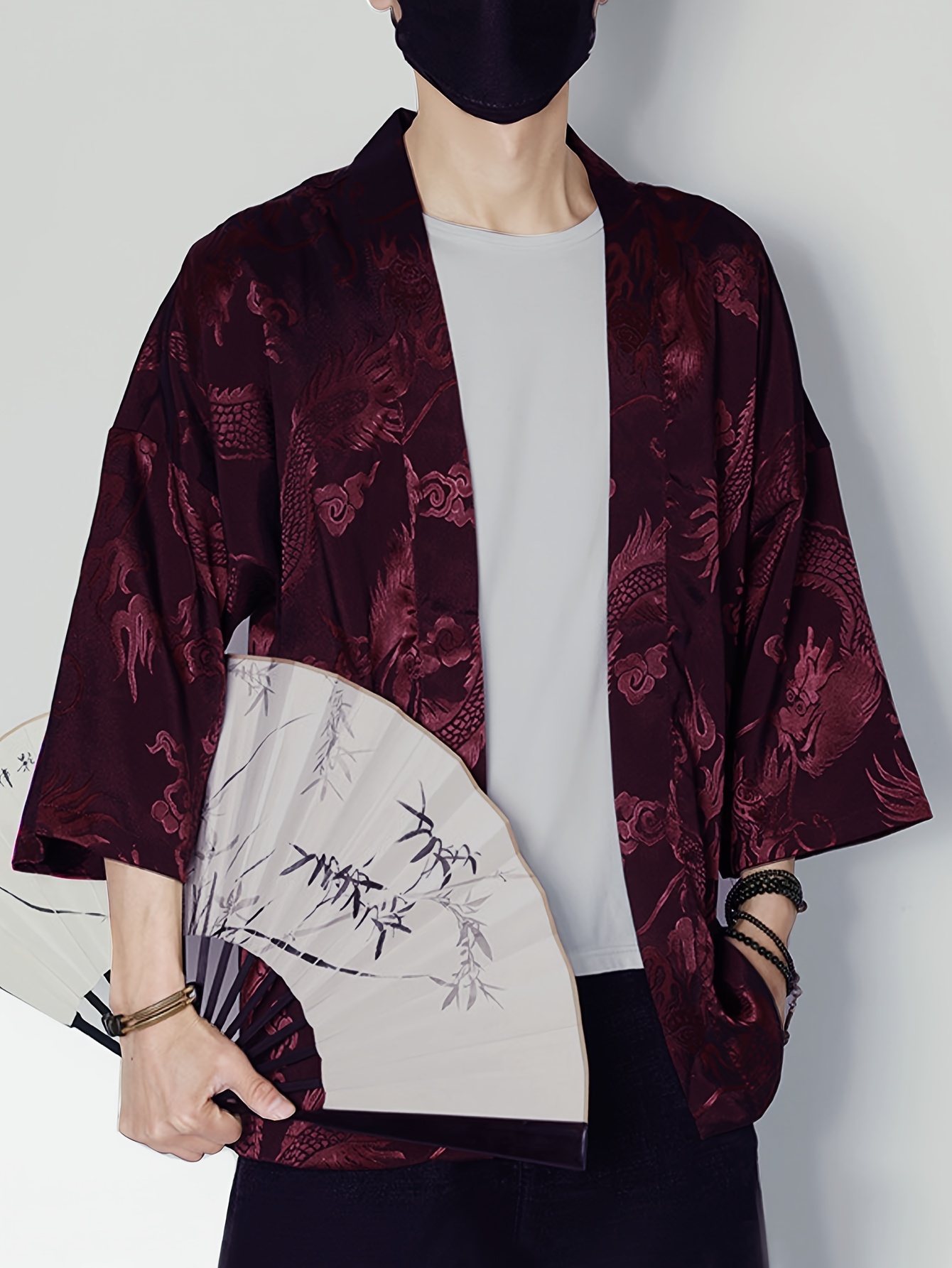 2026 Summer Men's Kimono 3D Pr - 3D Printing Design Free recension och pris