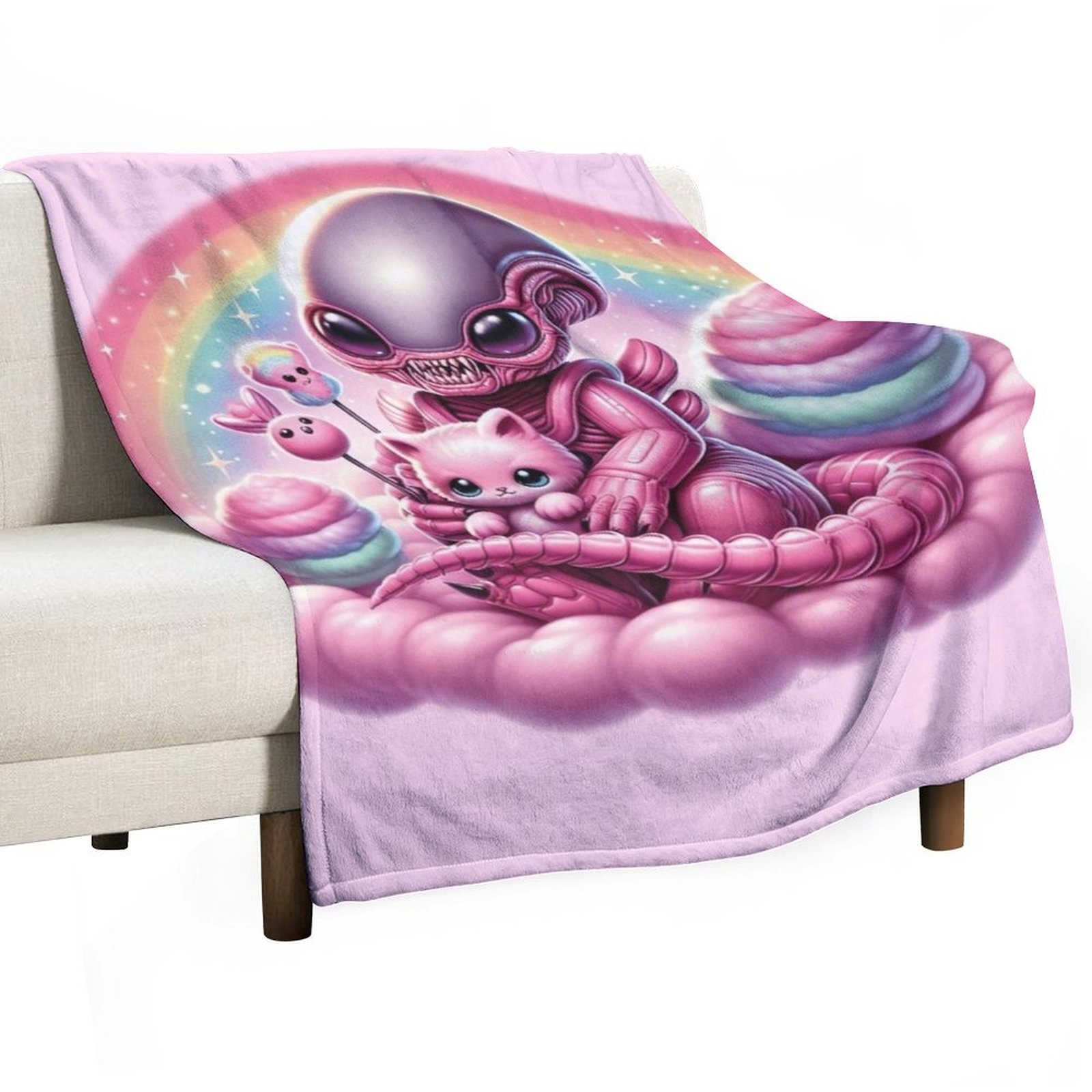 Baby Xenomorph Throw Blanket D - 3D Printing Xenomorph recension och pris