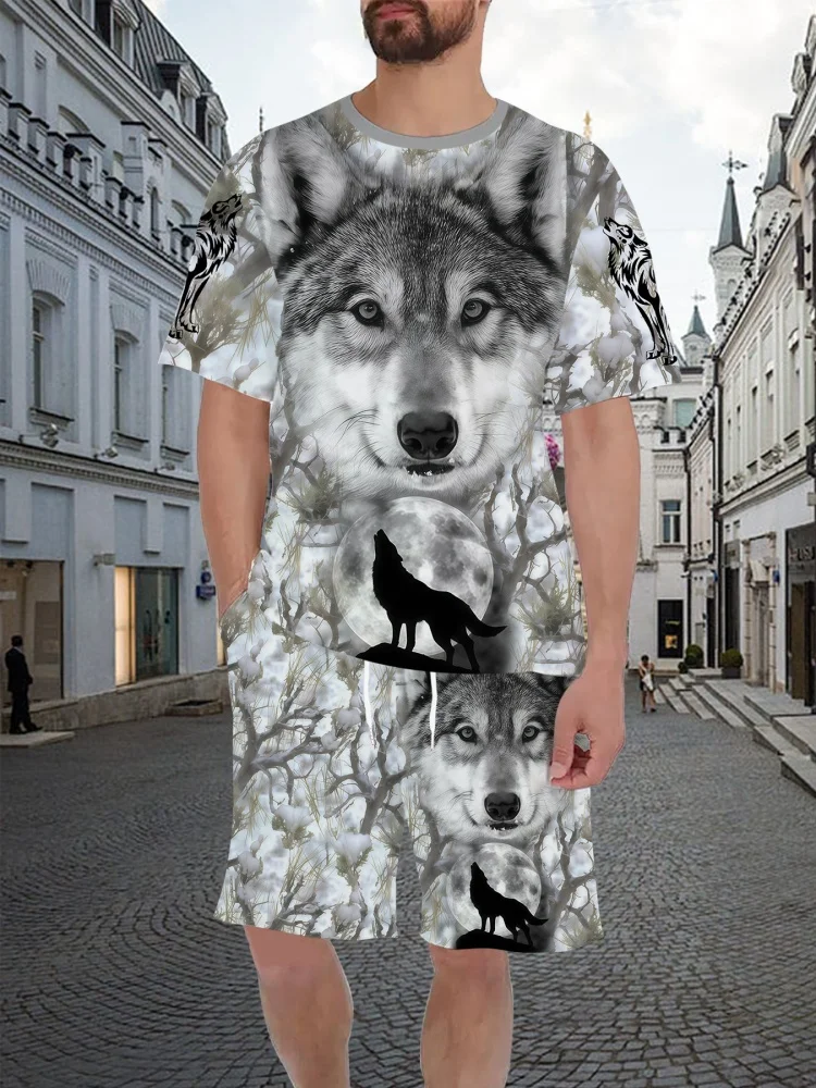 Summer New Men's O-neck T-shir - 3D Printing Design Free recension och pris