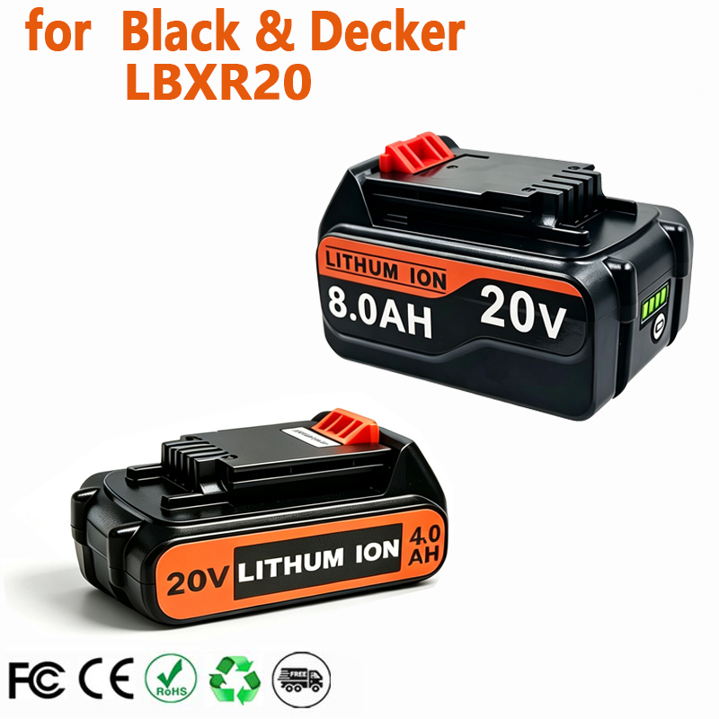18V 3.0Ah 8.0Ah BL2018 Replace - Black+Decker Tool 20V Max recension och pris
