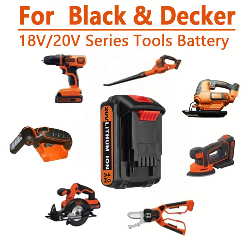18V 3.0Ah 8.0Ah BL2018 Replace - Black+Decker Tool 20V Max recension och pris