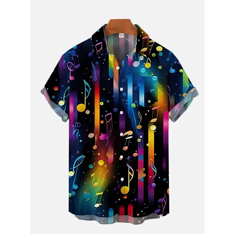 Hawaiian Men's Shirts Clothing - 3D Printing Guitar recension och pris
