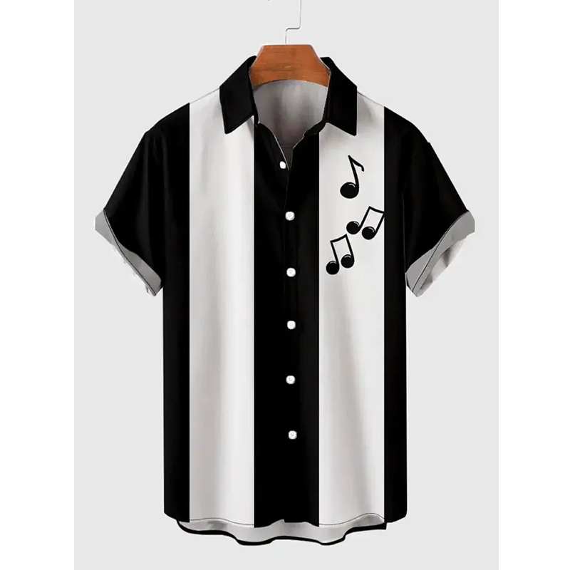Hawaiian Men's Shirts Clothing - 3D Printing Guitar recension och pris