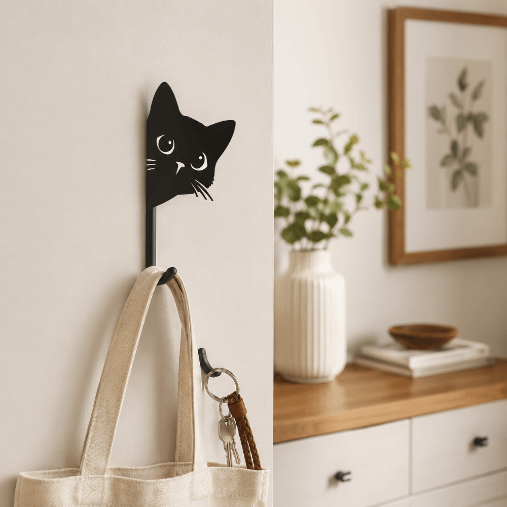 Unique Decorative Cat Hooks 3D - 3D Printing Aluminium recension och pris