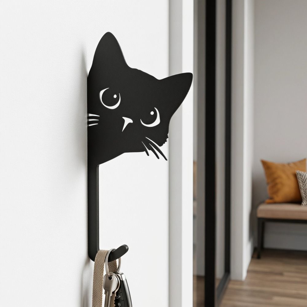 Unique Decorative Cat Hooks 3D - 3D Printing Aluminium recension och pris