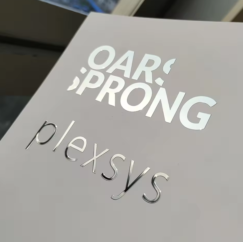 Professional custom metal tran - 3D Printing Logo recension och pris